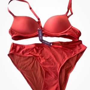 NWT 34 A Adore Me Set Of Bra And Panty